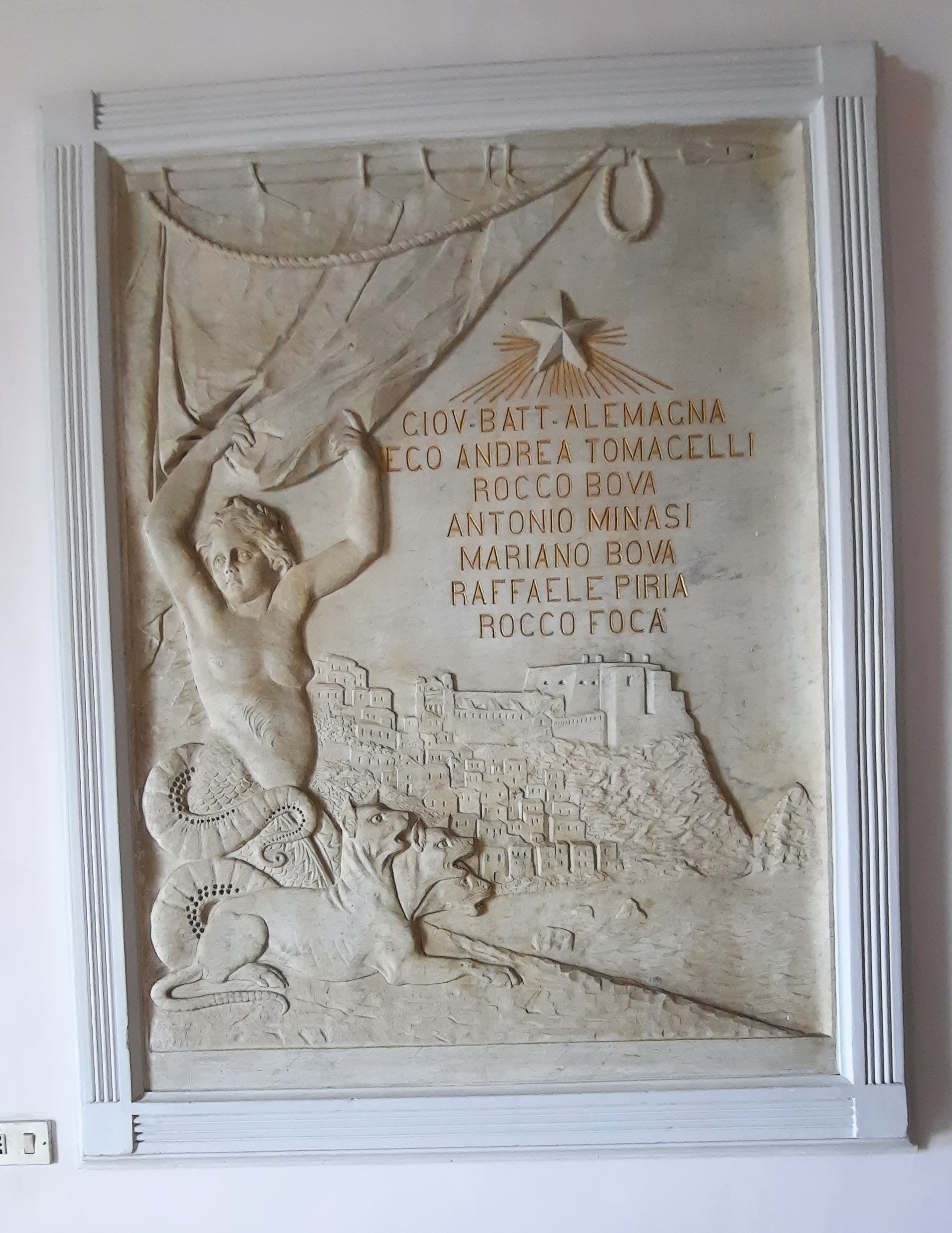 Notable people from Scilla memorial tablet, Scilla - 02.jpg